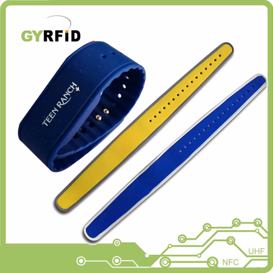 NFC 결제 시스템(WRS13)용 RFID 손목밴드 UHF 밴드