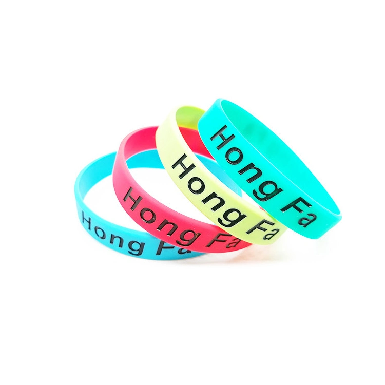 Custom OEM Debossed Silicone Wristband, Silicone Wristband, Silicone Bracelets