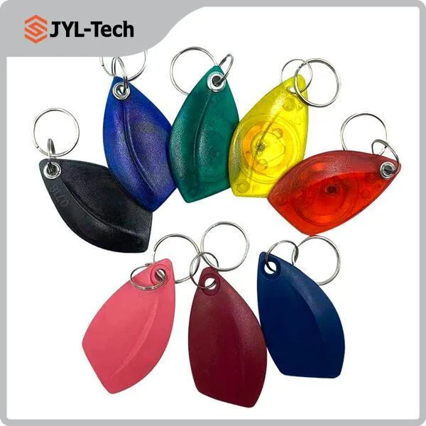 125kHz/13.56MHz Plastic RFID/NFC Key Chain Tag ABS RFID Keyfob