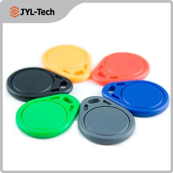 Waterproof Colorful ABS 125kHz T5577 Chip RFID Keyfob for Door Access Control