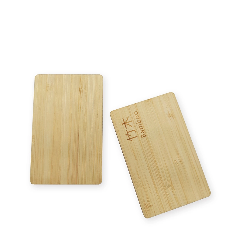 Wholesale Ntag215 Chip Wooden RFID Bamboo Key Card