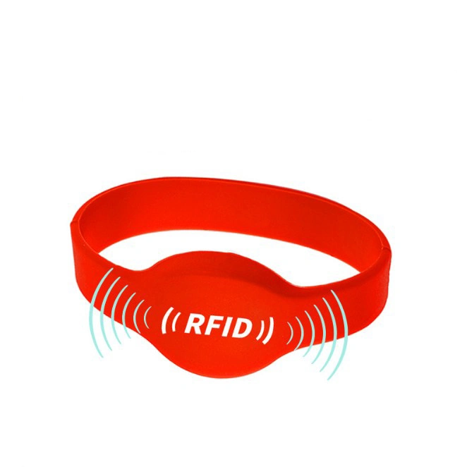 New Arrival RFID Smart Silicon Wristband Sensor Chip Waterproof NFC Bracelet Custom Logo Silicone RFID Wristband