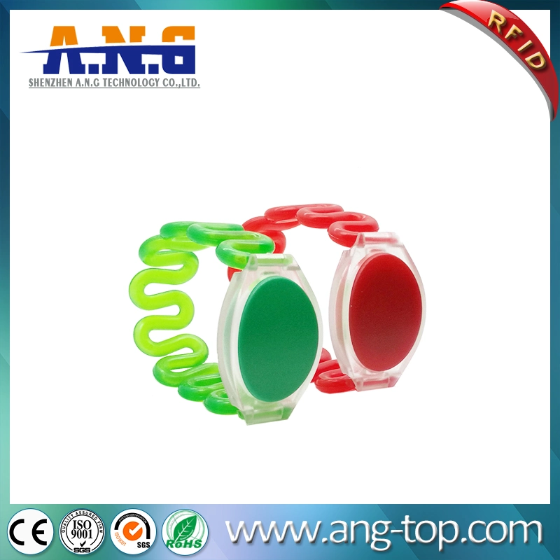 Waterproof Plastic RFID Adjustable Wristband UHF for Swimming Pool