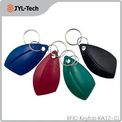 125KHz/13.56MHz 플라스틱 RFID/NFC 키체인, ABS RFID 키체인