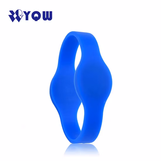 13.56MHz 일회용 손목밴드, 얇은 플라스틱 PVC RFID 손목밴드